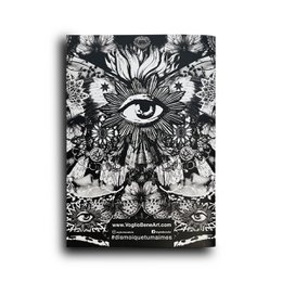 Black Butterfly A5 Notebook