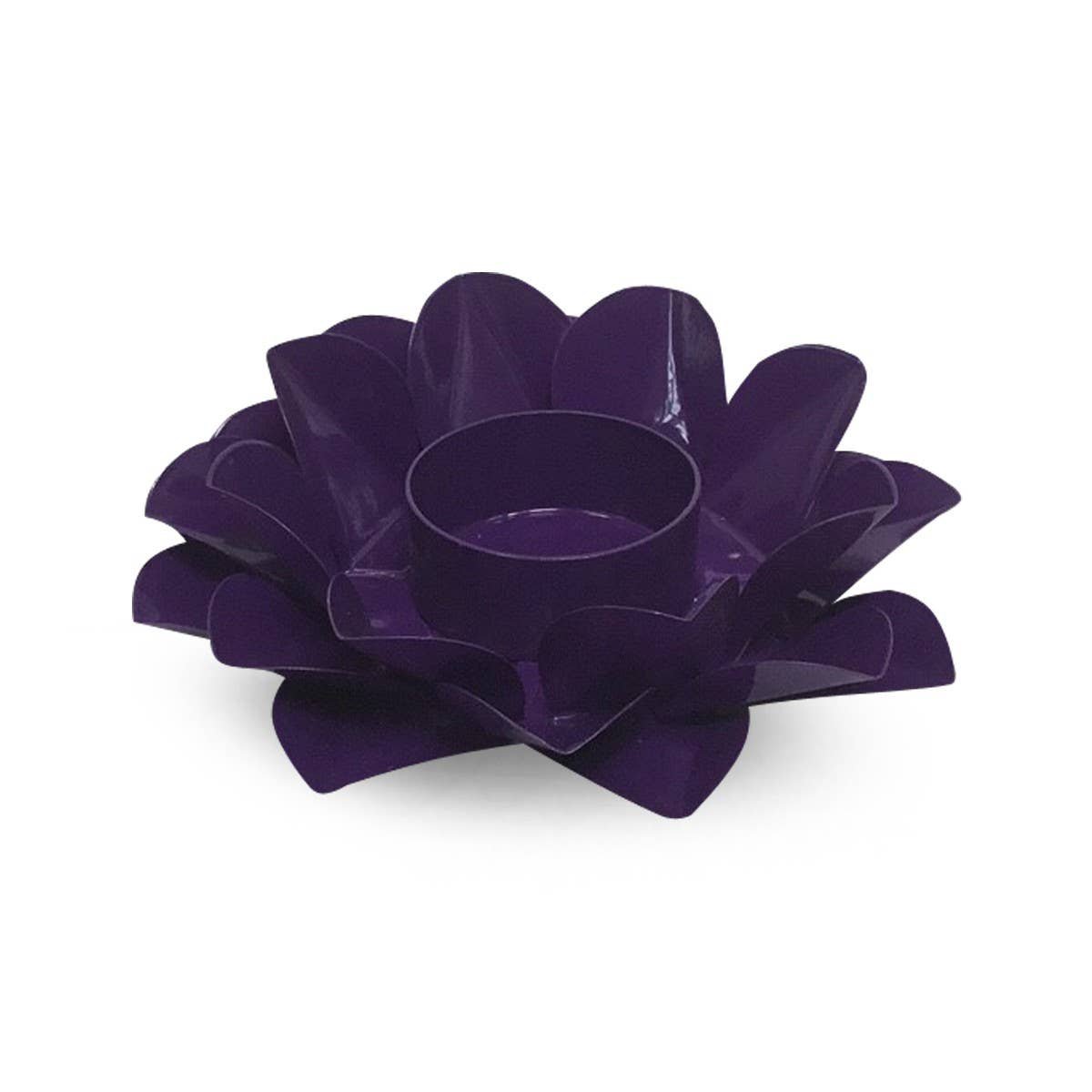 BOUGIE LOTUS COURONNE CHAKRA VIOLET
