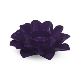 BOUGIE LOTUS COURONNE CHAKRA VIOLET