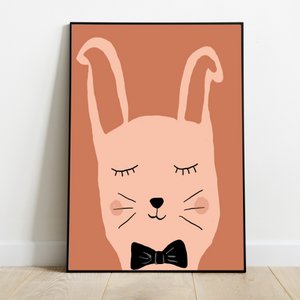 Kat poster babykamer