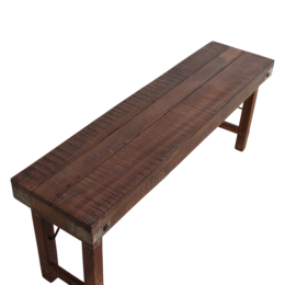 Wooden bench foldable 120 cm