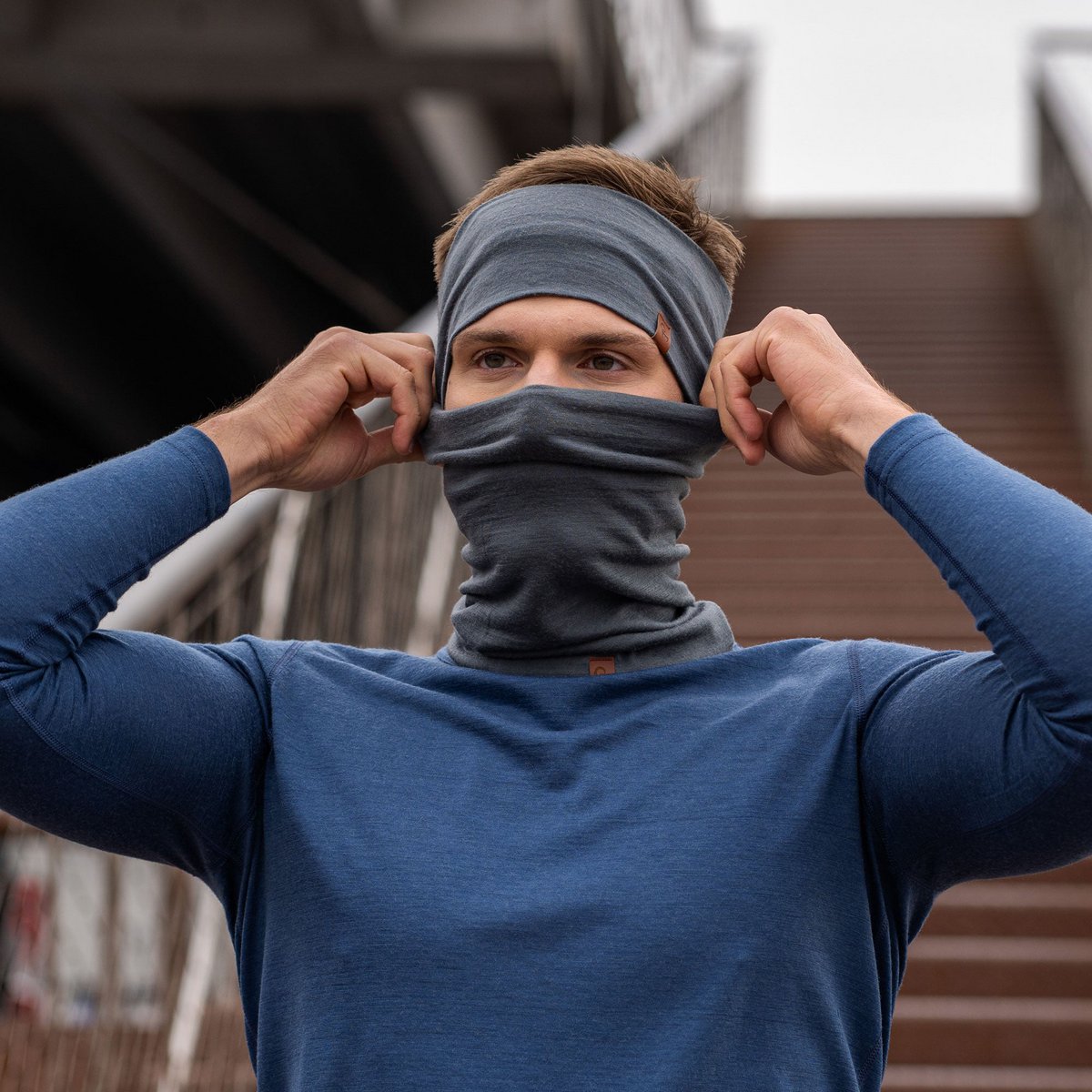 Ensemble Bandeau et Guêtre Homme Perfect Grey