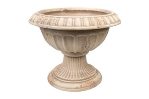 CREAM RESIN POT CUP HM198