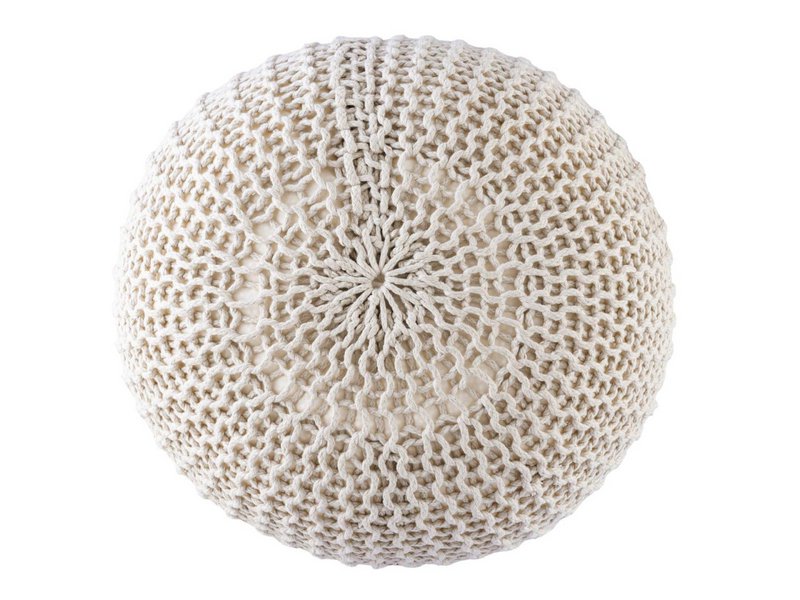 Pouf outdoor ø55cm Sitzpouf Terrasse Pool Garten