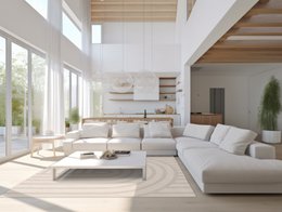 Tapis design avec effet relief BALTUS