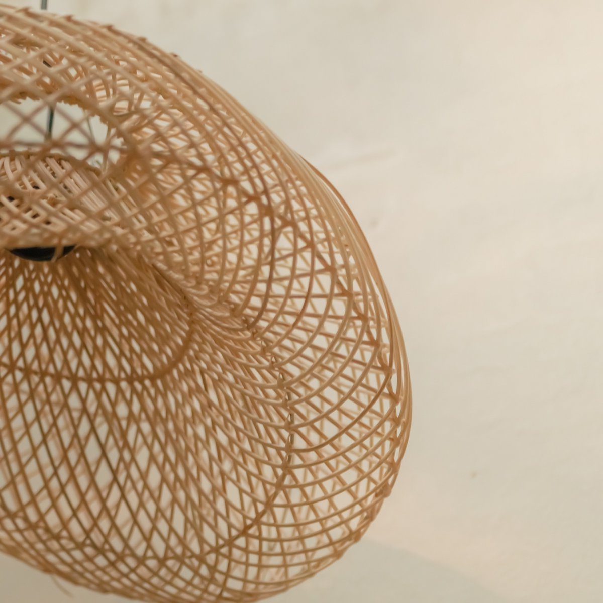 Lampa rattanowa | Klosz PADMA (2 rozmiary)