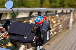 Borsa per manubrio bici Lulu - Nera