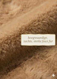 HS Kunstfell-Bodywarmer mit Pattentasche – Einheitsgröße – Wintertrend 2026
