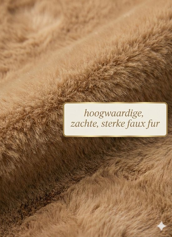 HS Kunstfell-Bodywarmer mit Pattentasche – Einheitsgröße – Wintertrend 2026