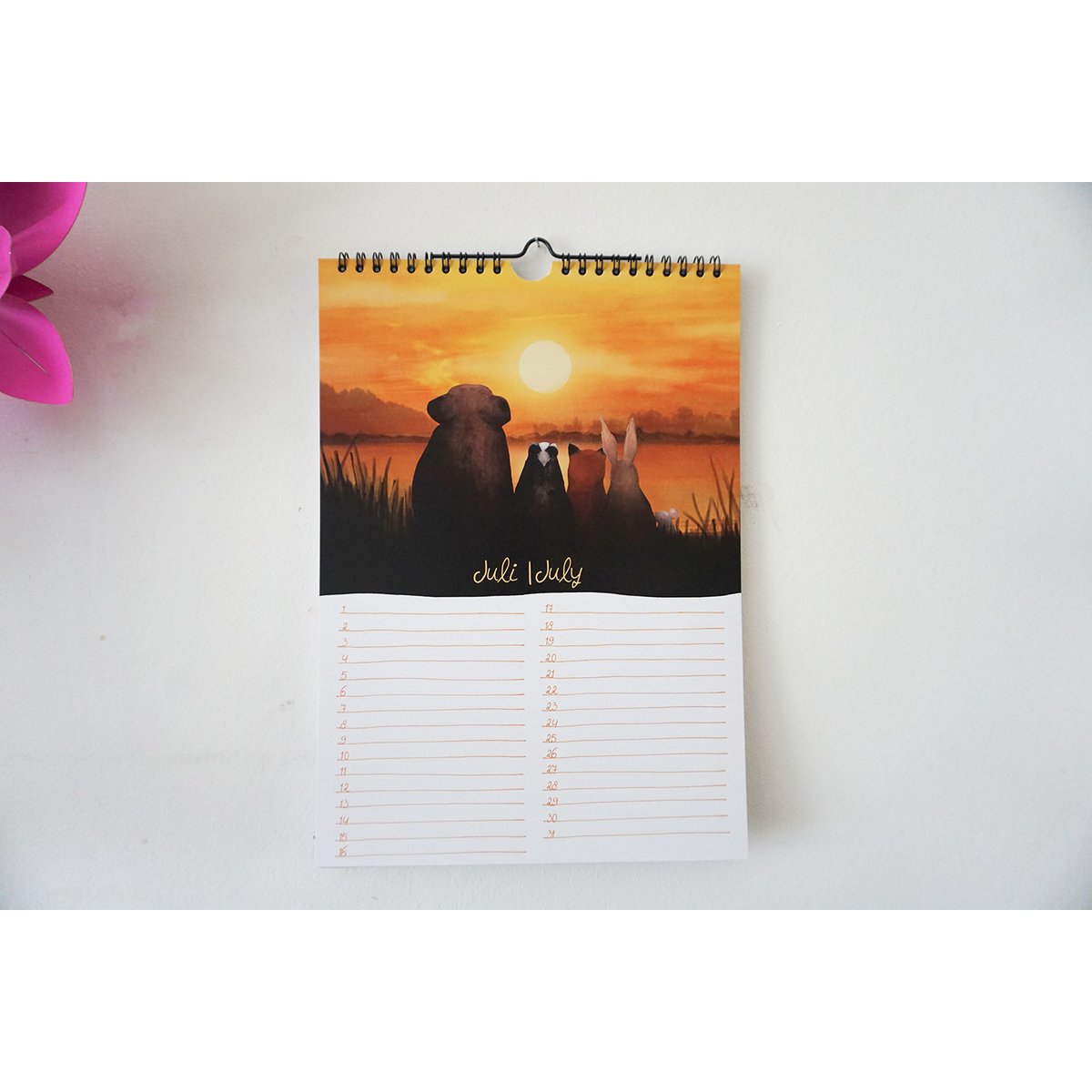 Calendar Bosdieren
