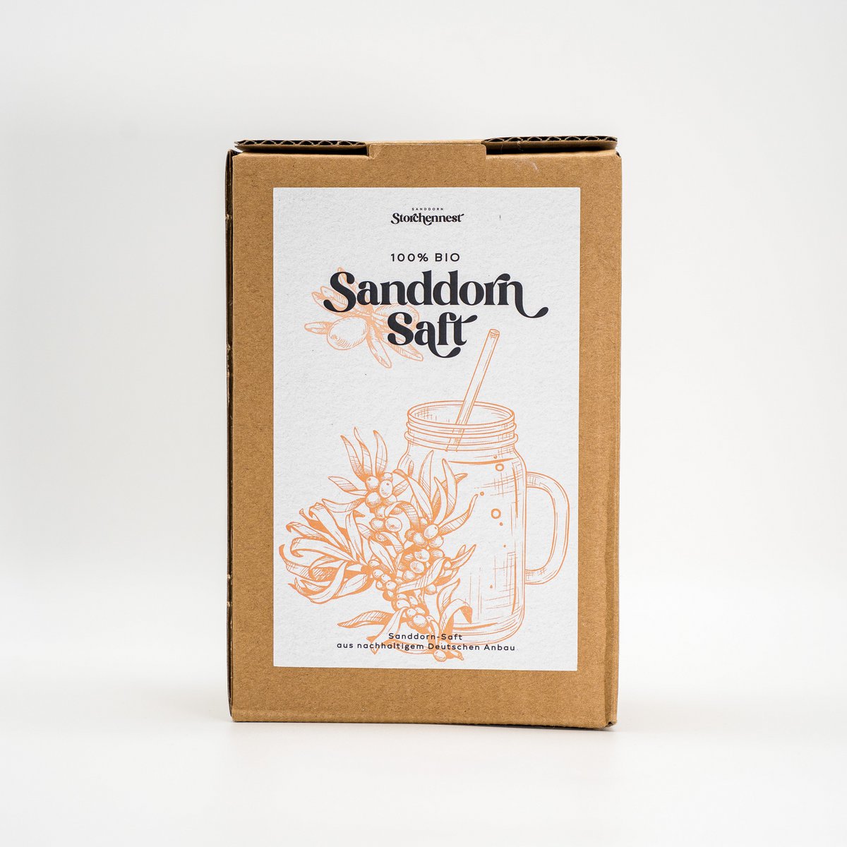Sanddorn Saft - Bag in Box de 1,5 Litros