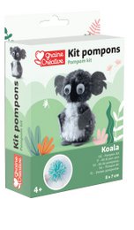 DIY POMPON SÆT - KOALA