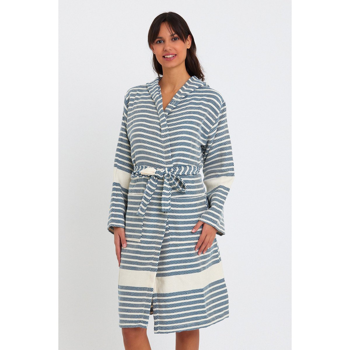 Marmara Bathrobe - Petrol
