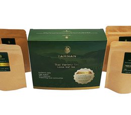 Thai Variey Set - Set regalo con 4 gusti di tè sfuso premium