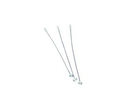 Nylon thread for hanging shield 1000 pcs. 125mm length colorless