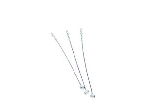 Nylon thread for hanging shield 1000 pcs. 125mm length colorless