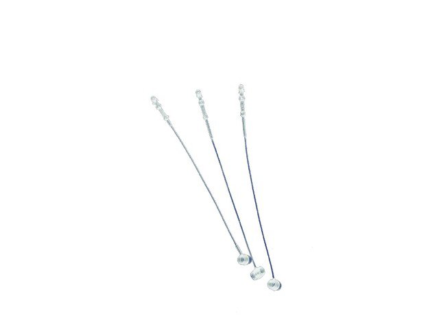 Nylon thread for hanging shield 1000 pcs. 125mm length colorless
