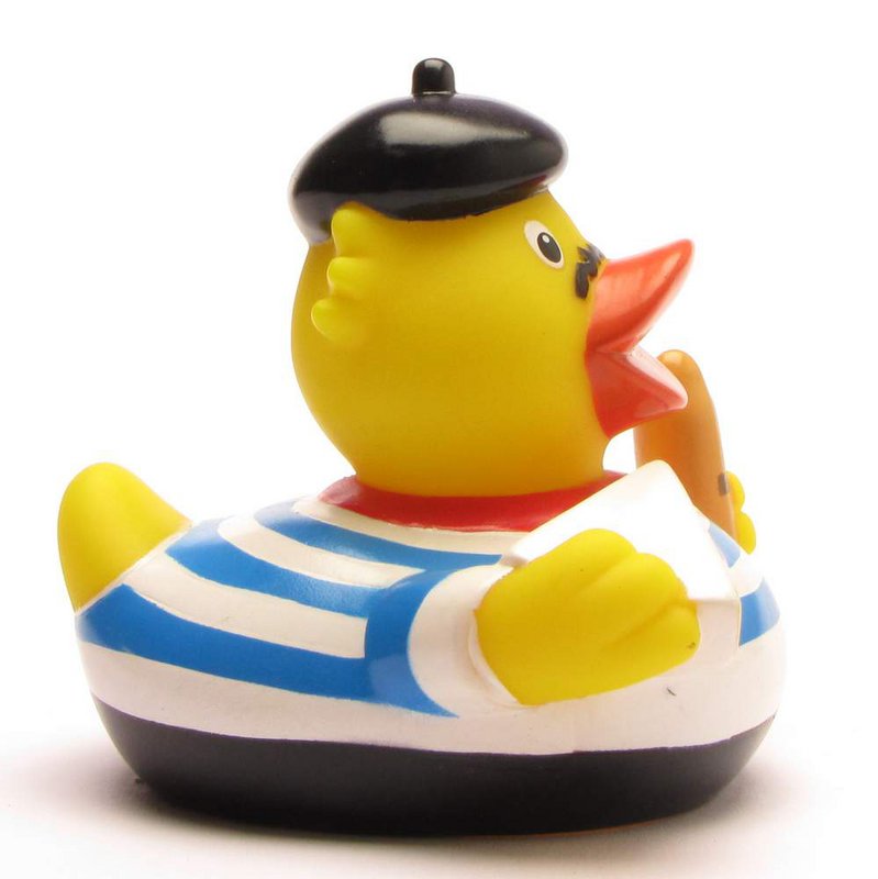 Pato De La Ciudad De Francia - Pato De Goma
