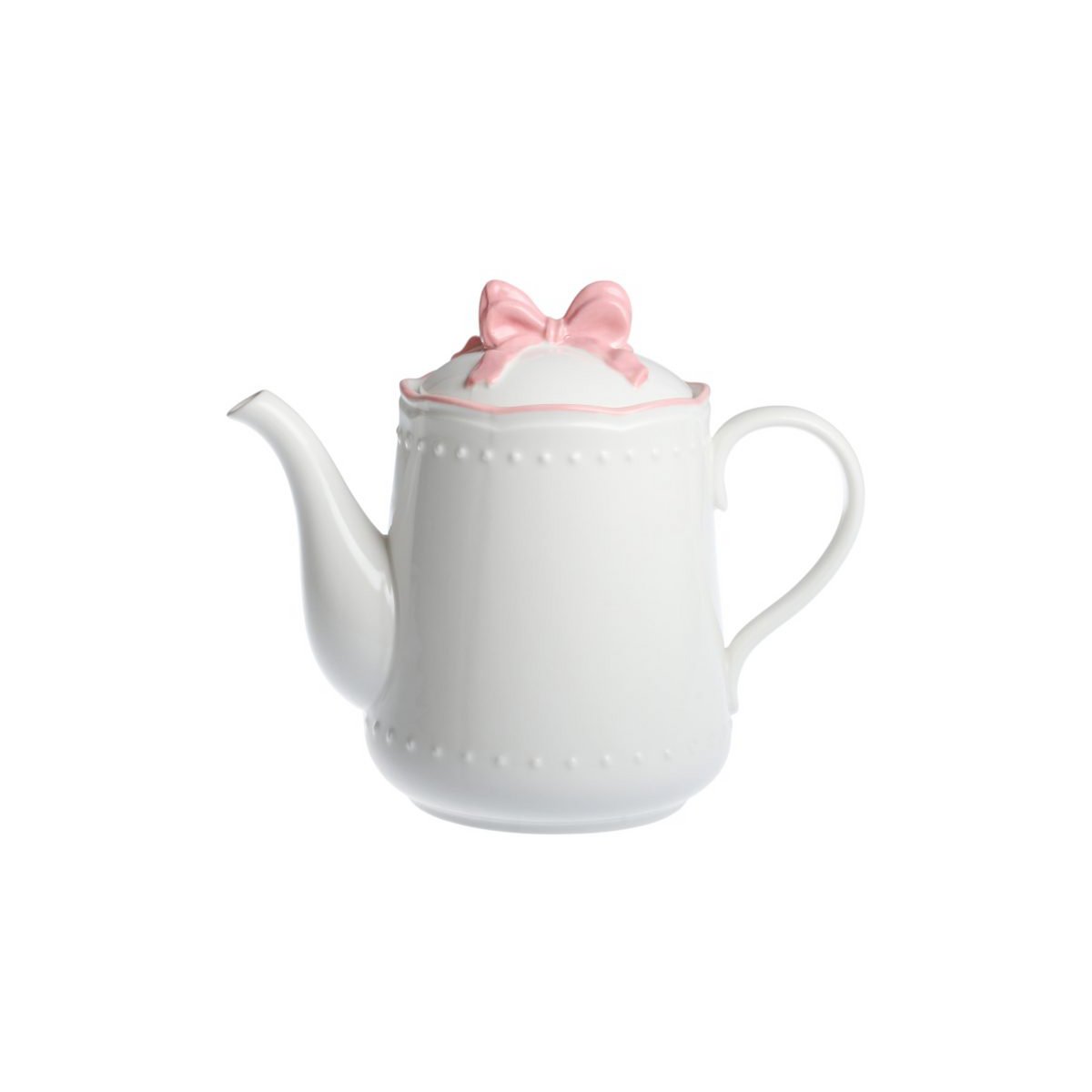 Theepot Ribbon Grace roze 950 ml Isabelle Rose