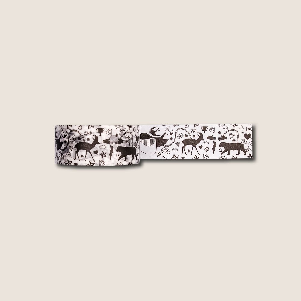 Washi tape - tattoo time