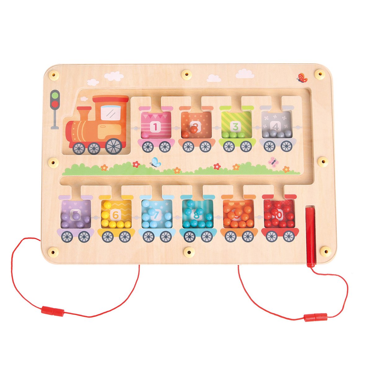 Lelin® Magnetic Maze Puzzle - Train