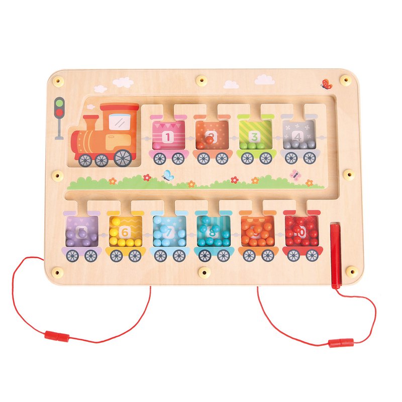 Lelin® Magnetic Maze Puzzle - Train