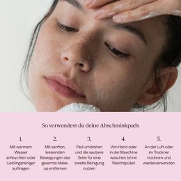 Herbruikbare make-up verwijderingspads - set van 3