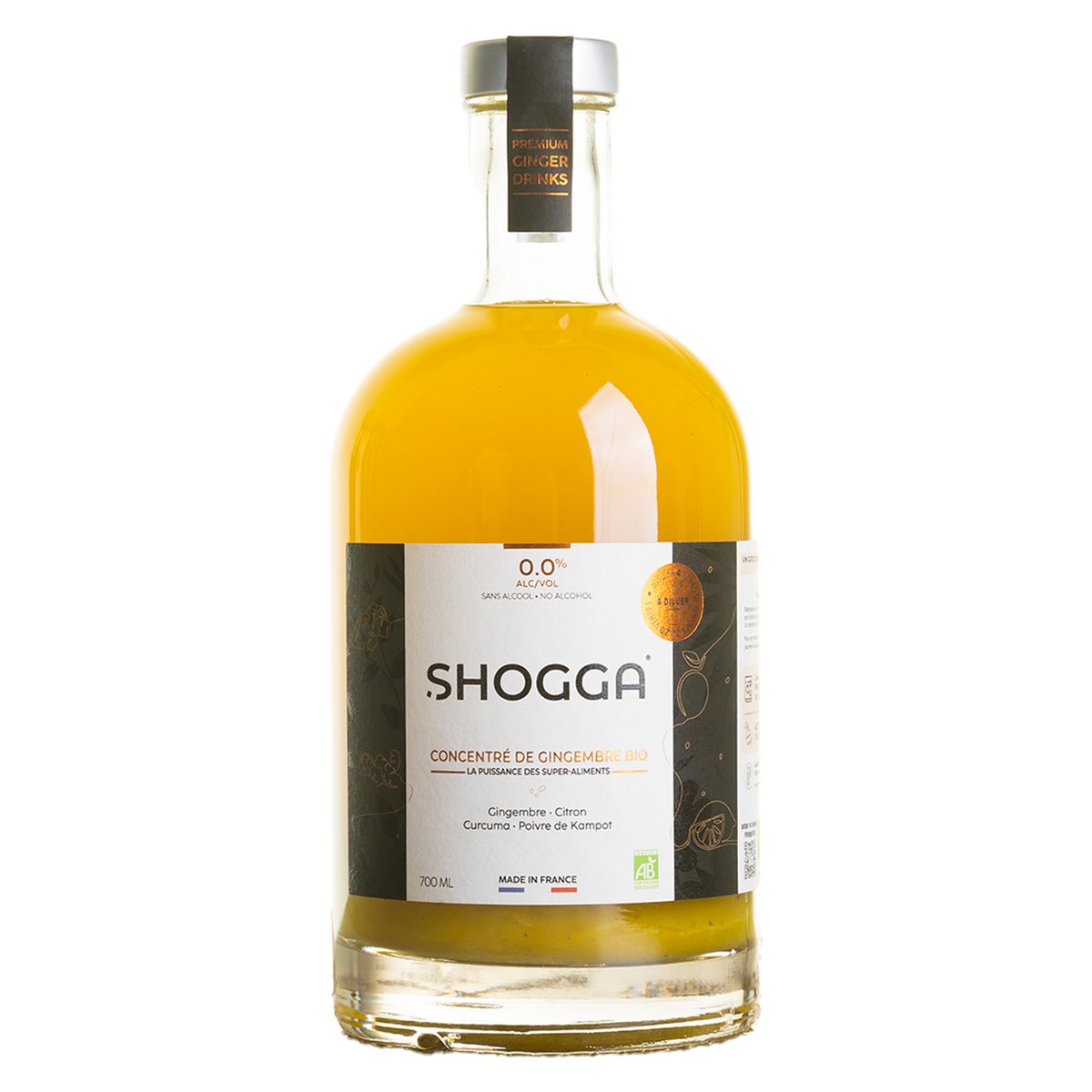 SHOGGA (700 ml) – Boisson au gingembre premium bio !
