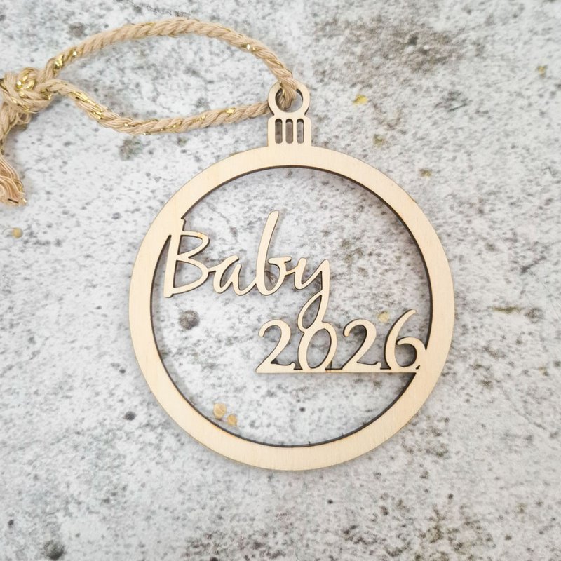 Christmas ball – baby2026