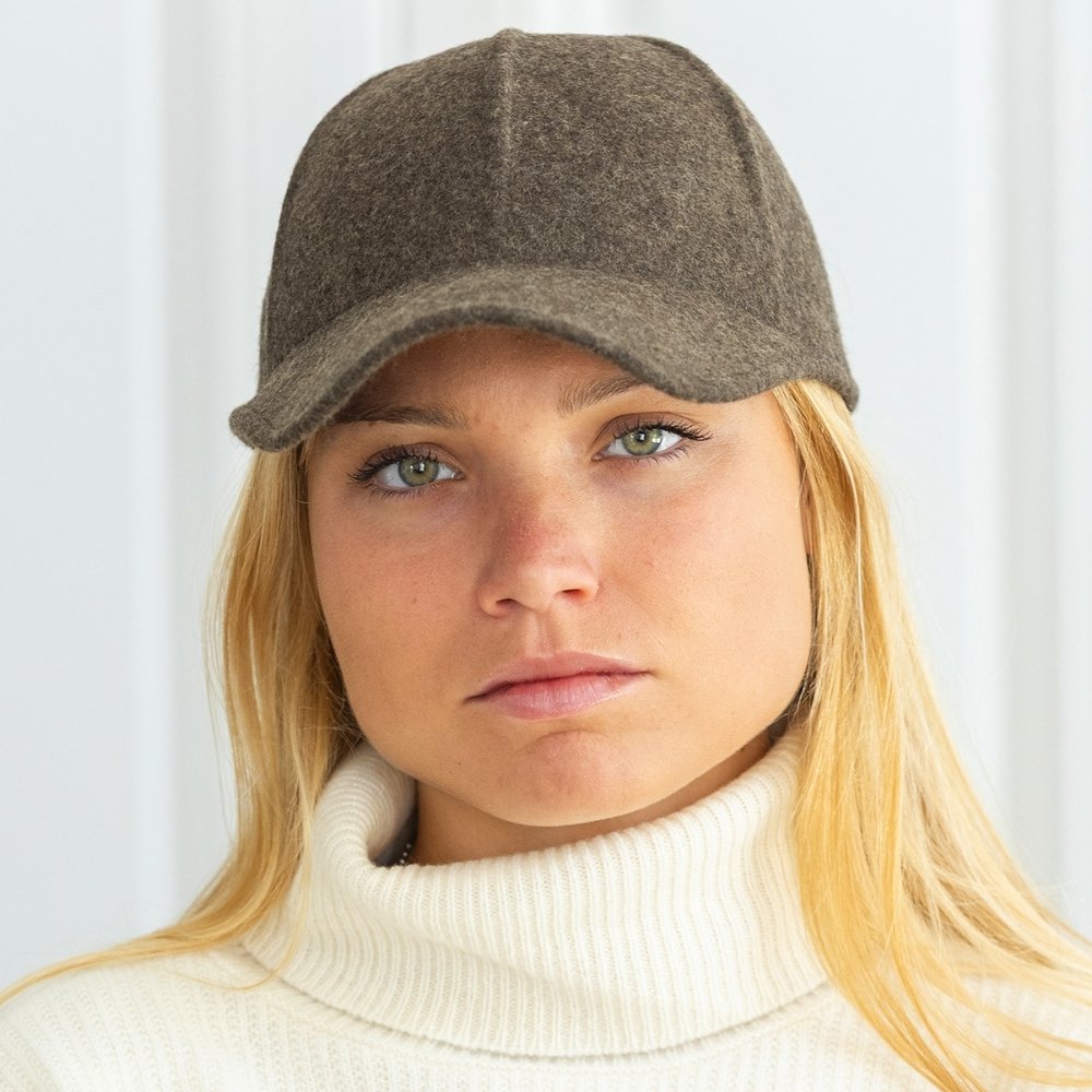 CASQUETTE en feutre de laine mixte