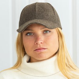 CASQUETTE en feutre de laine mixte