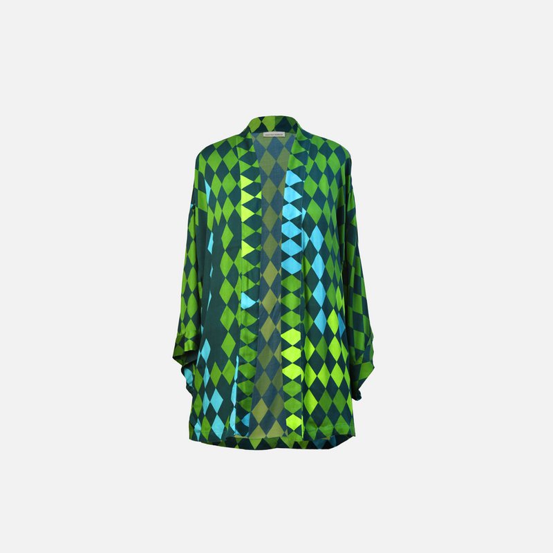 Short kimono, MEDEA, green
