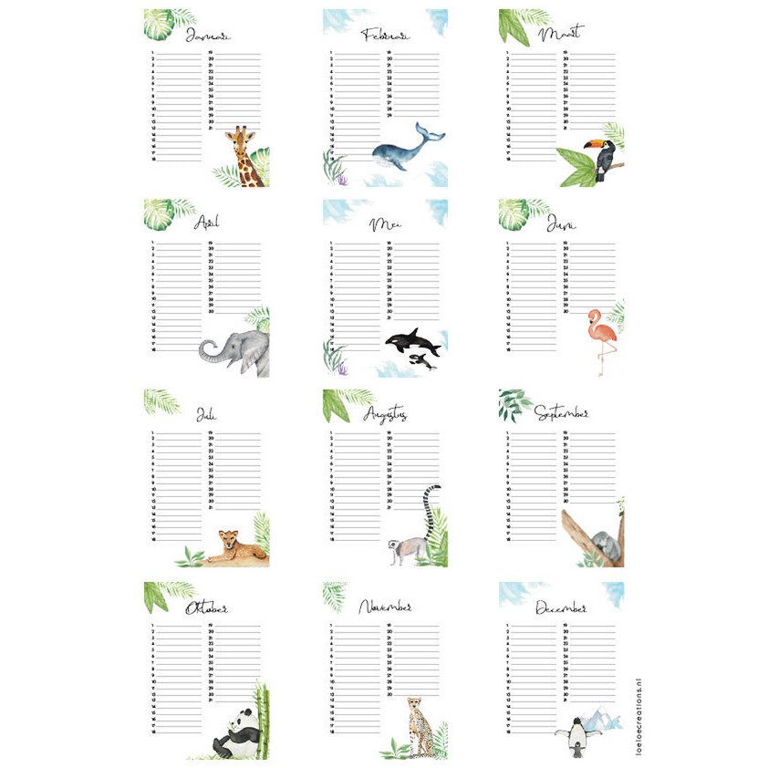 fødselsdagskalender