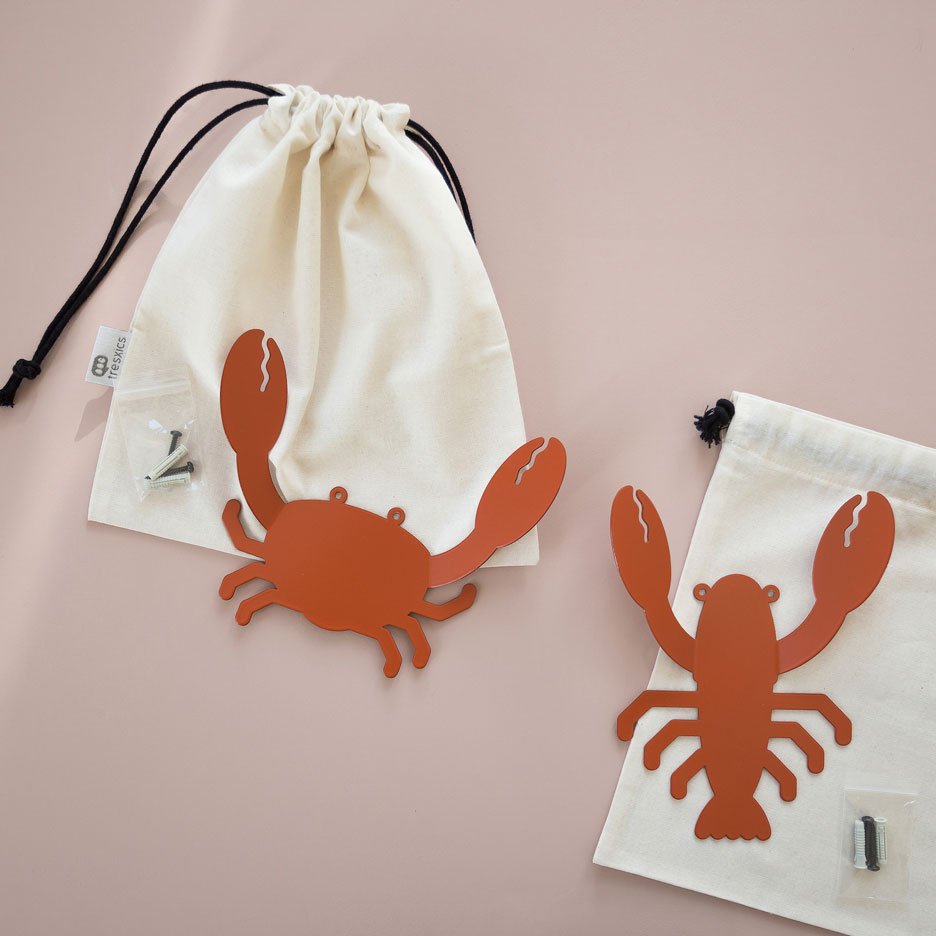 Crab wall hanger