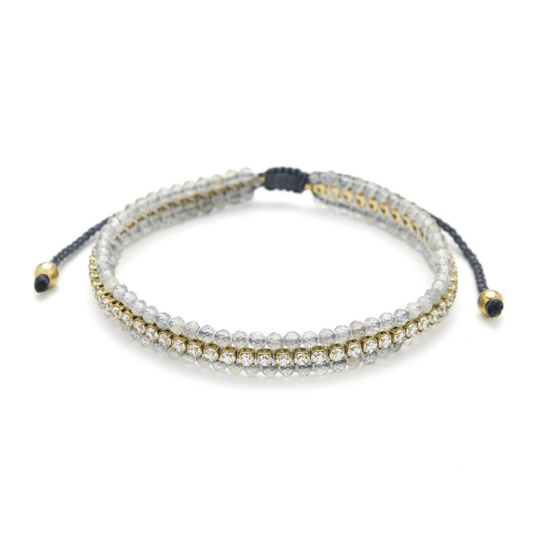 3 rijen armband met meerdere kralen MINERVE