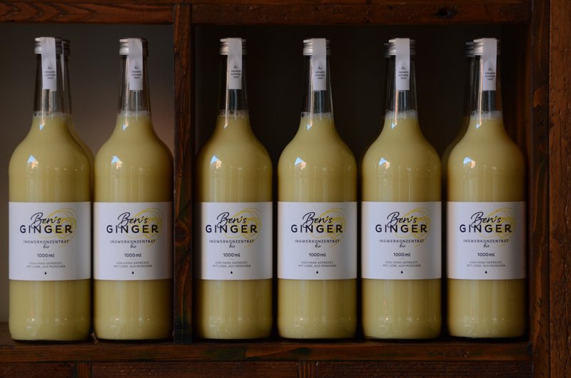 BEN'S GINGER GINGER CONCENTRATE 0.5L