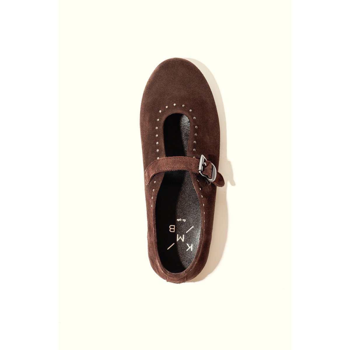 MERCHE CHOCOLATE – Ballerinas mit Nieten