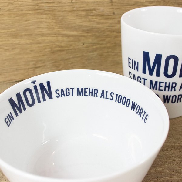 Stort porcelænskrus Moin