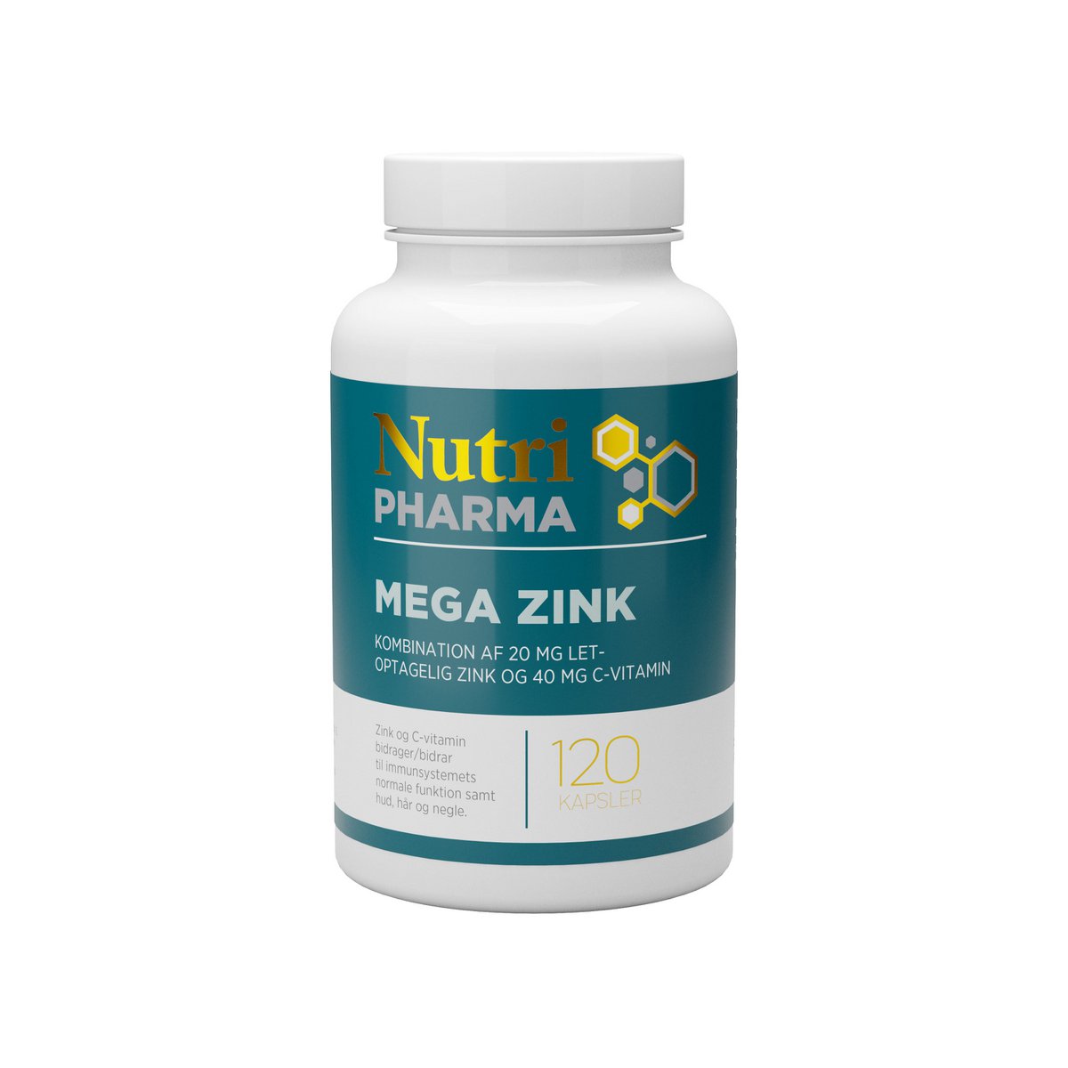 Nutripharma Mega Zink - 120 kap.