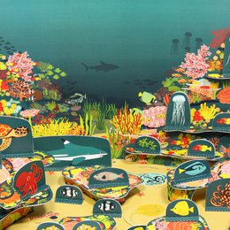 Coral Reef Paper Toy
