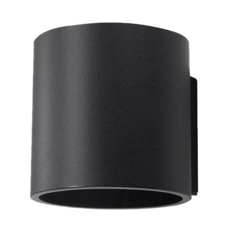 ORBIS 1 black wall lamp