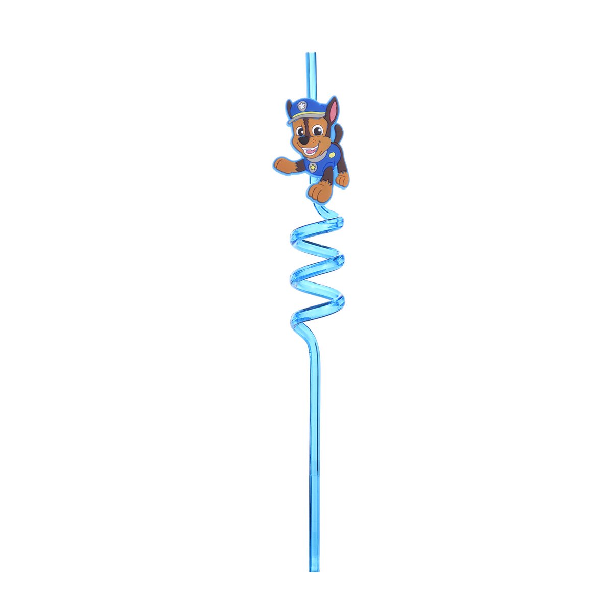 Paw Patrol, Set mit 4 Trinkhalmen, wiederverwendbar, Glasstrohhalme für Cocktails, Smoothies, Tee, ökologisch, widerstandsfähig