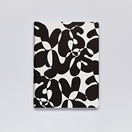 Vis-à-Vis - Graphique L | Carnet A5+ | Journal pointillé | Points de 3,5 mm | 256 pages numérotées | Papier Premium 120g | cuir recyclé | produit de manière durable en Allemagne