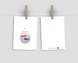 postkort "Hej"