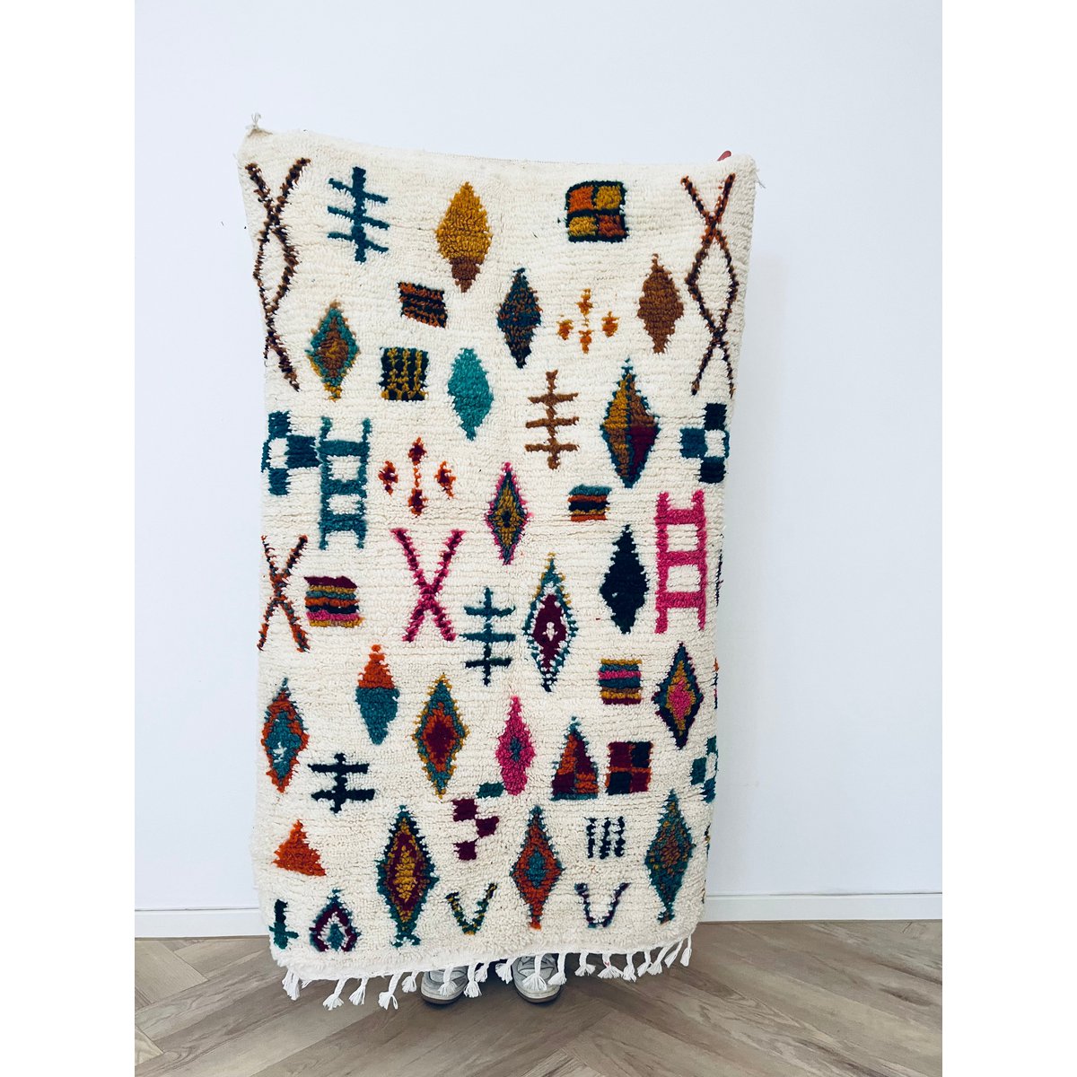 BERBER TAPIJT "FLORA" - 1.00x1.50m