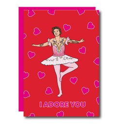 I Adore You Valentines Day Card