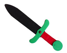 DAGGER SOFTIK GREEN + LION POUCH - ST707F