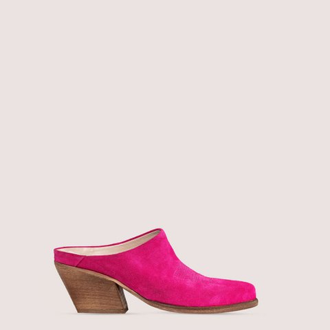 Lola Fucsia Mules