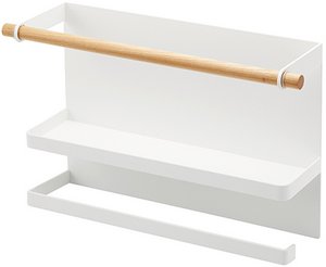 Yamazaki Tosca Magnetischer Aluminiumfolienhalter – Weiß