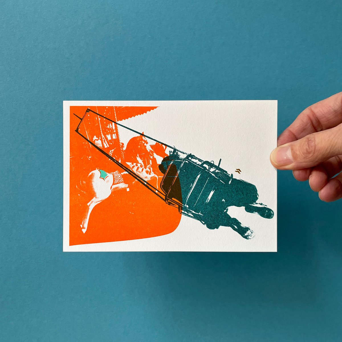 Riso postcard fair no. 3, risography
